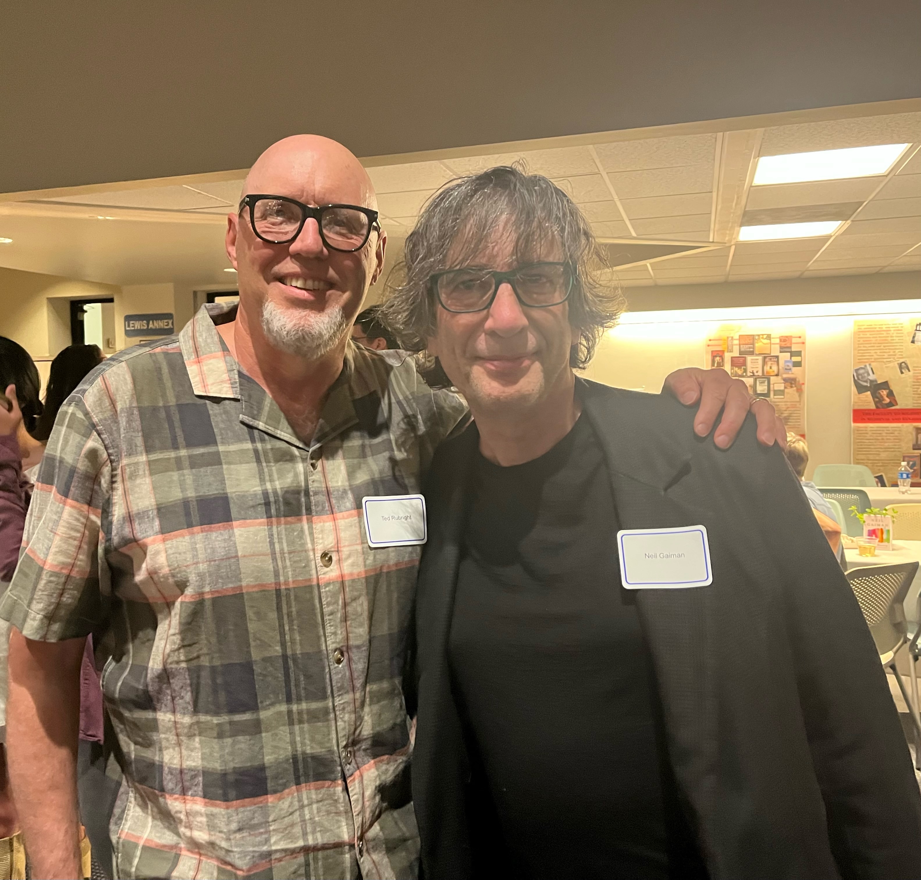 That Time I Met Neil Gaiman - Dire Skies Online